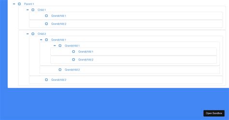 Treeview React Bootstrap Examples Codesandbox