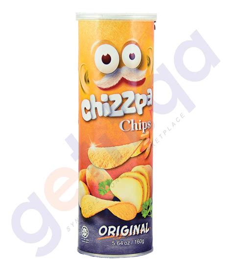 Getitqa Buy Best Chizzpa Chips Potato Crispsoriginal 160g In Qatar