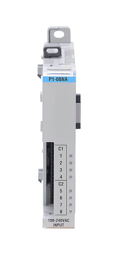 Discrete Input Module: 8-pt, 120-240 VAC (PN# P1-08NA) | AutomationDirect
