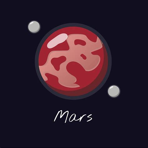 Planet Mars vector | Free Vector - rawpixel