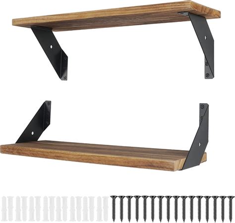 Amazon Addgrace Pack Shelf Brackets Inches Diy Floating Shelf