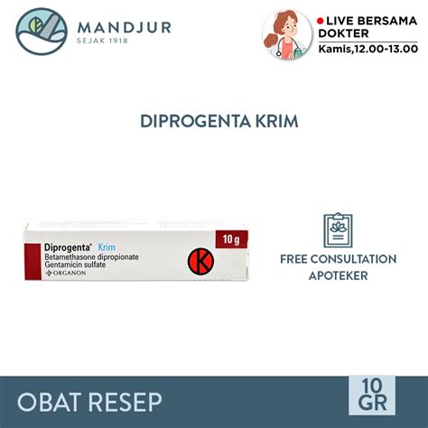 Jual Diprogenta Cream 10 G Shopee Indonesia