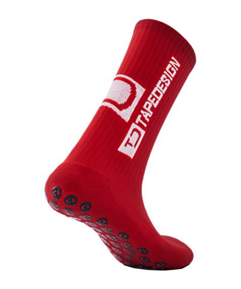 Tapedesign Socks Socken Rot F Fu Balltextilien Teamsport