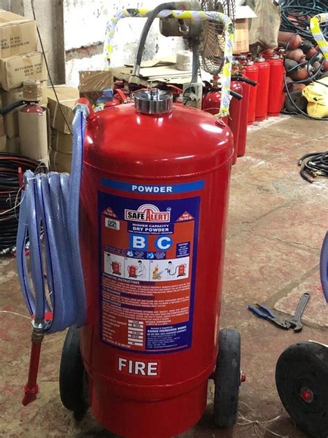 SAFE ALERT B C 50Kg Dry Chemical Powder Fire Extinguishers For