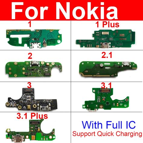 USB Charging Port Board For Nokia 1 Plus 2 2 1 3 3 1 Plus Power