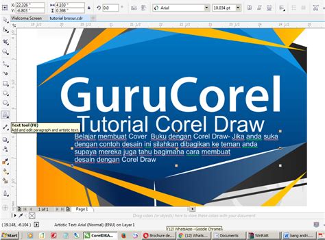 Membuat Cover Buku Dengan Corel Draw Koleksi Gambar