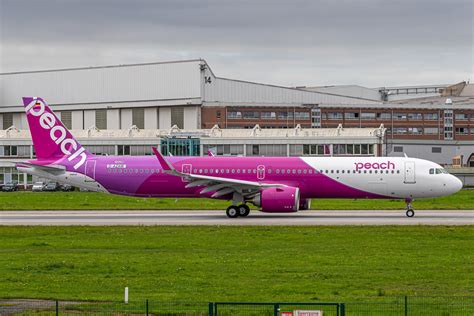 A321 251NX LR Peach D AZAW JA901P MSN10458 Hendrik S Flickr