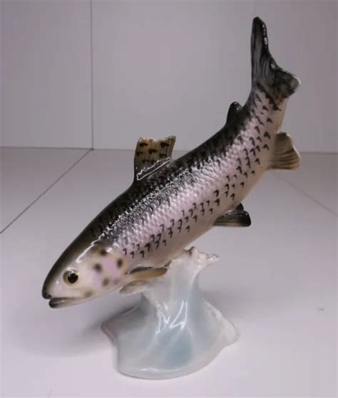 Goebel Forelle Regenbogenforelle Fisch Figur Rainbow Trout Salmo Fish