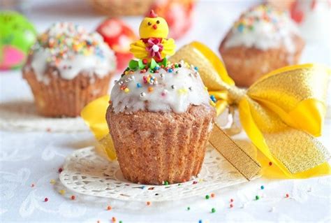 Пасхальные кексики, рецепт с фото | Recipe | Easter recipes, Food ...