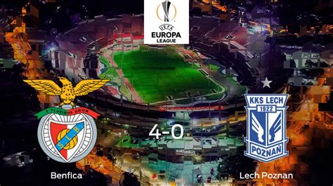 Benfica Lech Poznan Resultado Resumen Y Goles En Directo Del