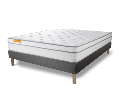 Ensemble Matelas Ressort X Memo Luxe Ep Cm Accueil M Moire De