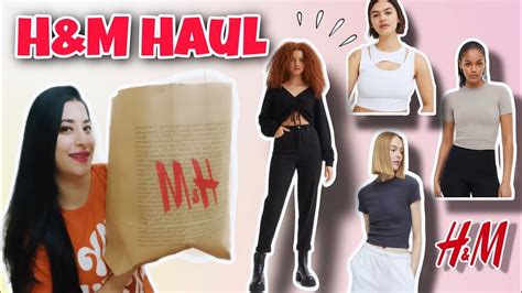 H M Haul H M Basic Tops And Trousers H M Try On Haul Life