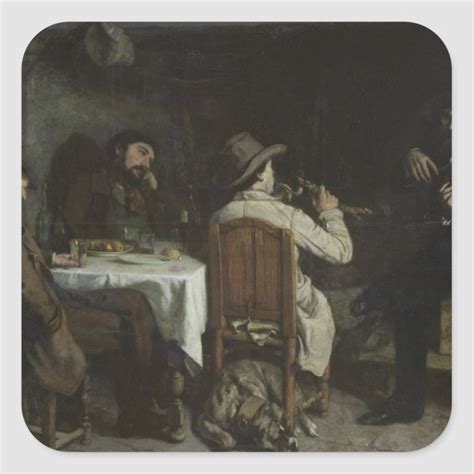 A Painting Of Three Men Sitting At A Table