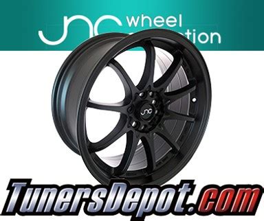 JNC Wheels 17 JNC006 Matte Black Rim 4x100 4x114 3 17x8 Inch 1