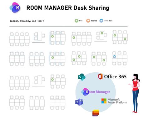 Desk Sharing and Booking made easy | Room Manager Office 365