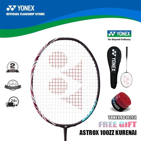 YONEX ASTROX 100ZZ Kurenai Badminton Racket Full Carbon Ultra Light