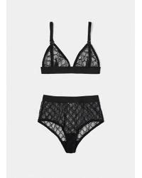 Gucci Lingerie And Panty Sets For Women Lyst UK