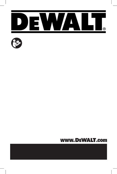 User manual DeWalt DCS354 (English - 48 pages)