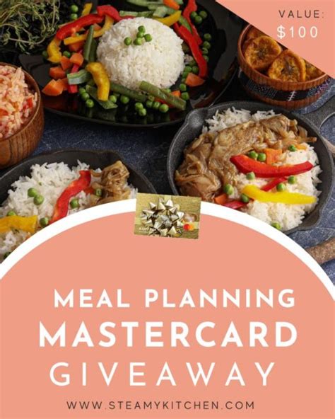 Mastercard Gift Card Giveaway Steamy Kitchen Recipes Giveaways