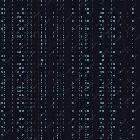 Premium Vector Binary Code Background Ysk456