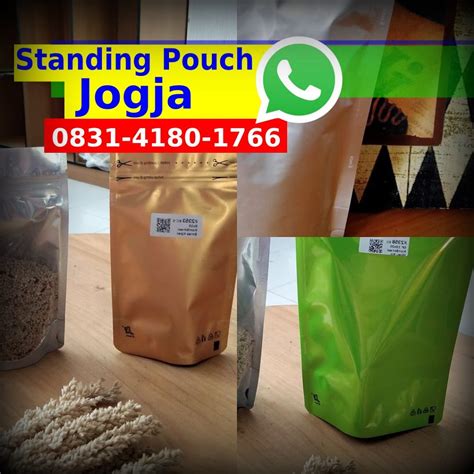 Stand Food Pouch Ô831418Ô1766 wa Jual Standing Pouch Jogja Diskon