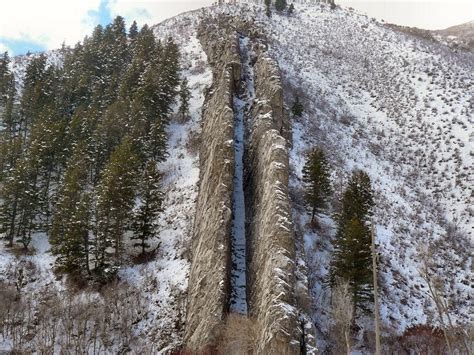 Devils Slide A Strange Geological Wonder In Utah