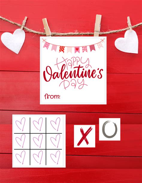 Tic Tac Toe Valentines Day Bundle A Hundred Affections