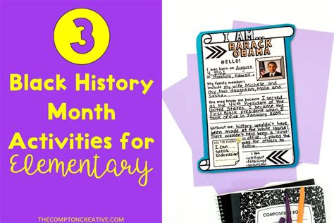 3 Black History Month Activities for Elementary - The Compton Creative