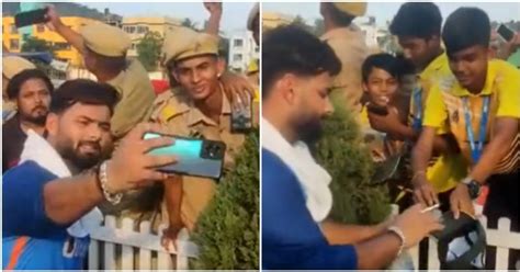 Rishabh Pant Mocked For Signing Autographs And Taking Selfies In Assam