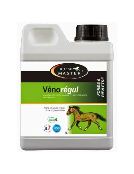 Vénorégul Stimulation Circulation Sanguine du Cheval