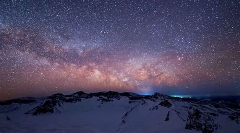 动态壁纸！长白山遇上璀璨星空太梦幻了新浪新闻