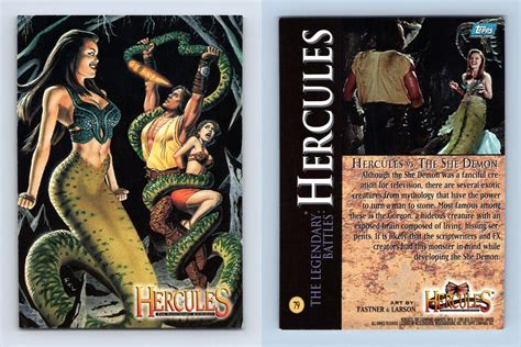 The She Demon Hercules The Legendary Journeys Topps Trading Card