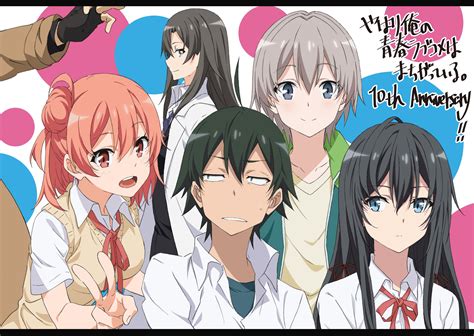 Oregairu 10th Anniversary Special Illustration By Keiya Nakano R