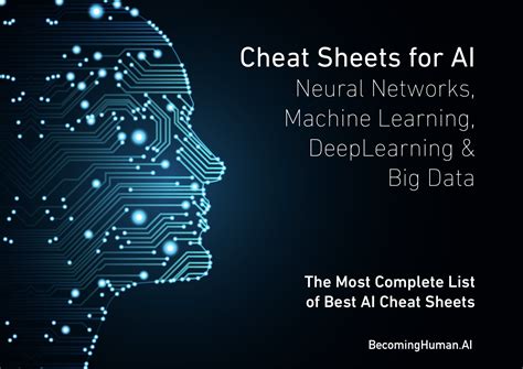 Downloadable Cheat Sheets For Ai Neural Networks Machine Learning Deep Learning And Data