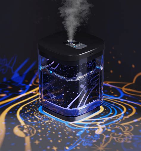 Usb Luftbefeuchter Ml Mini Ultraschall Air Humidifier Ultra Leise