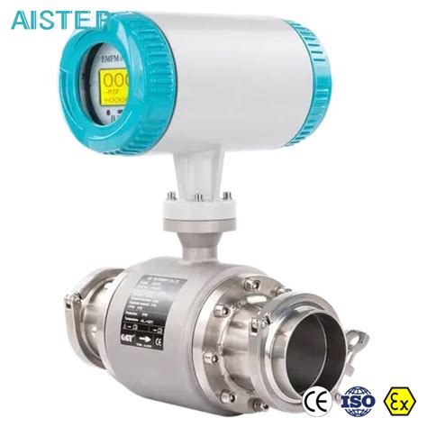 Good Quality Sanitary Ss Magnetic Flow Meter Beer Electromagnetic