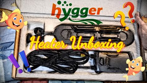 Hygger Aquarium Heater Unboxing Youtube