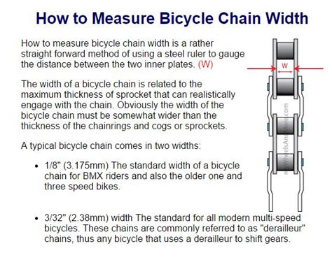 How To Figure Out Bike Chain Size