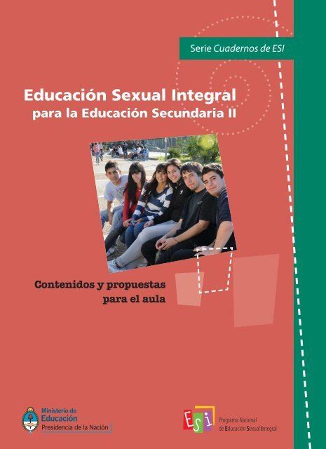 Educación Sexual Integral Para La Educación Secundaria Ii