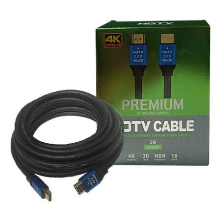 Cable Hdmi Metros Hdtv Premium V Ultra Hd