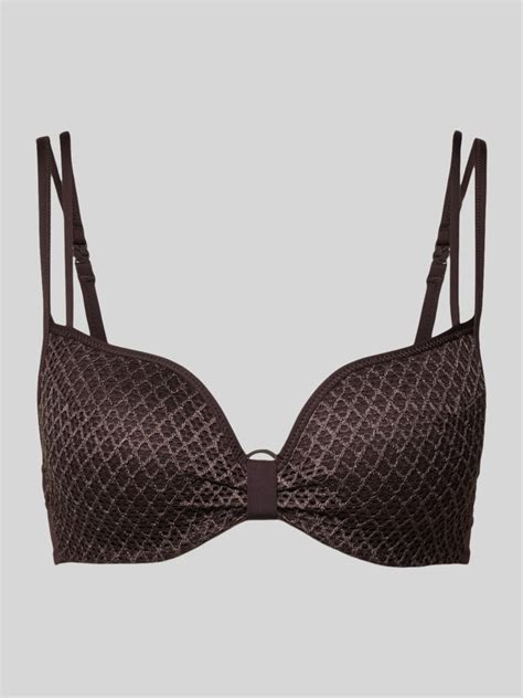 Marie Jo Bikini Oberteil Mit Strukturmuster Modell Tomar Dunkelbraun Online Kaufen