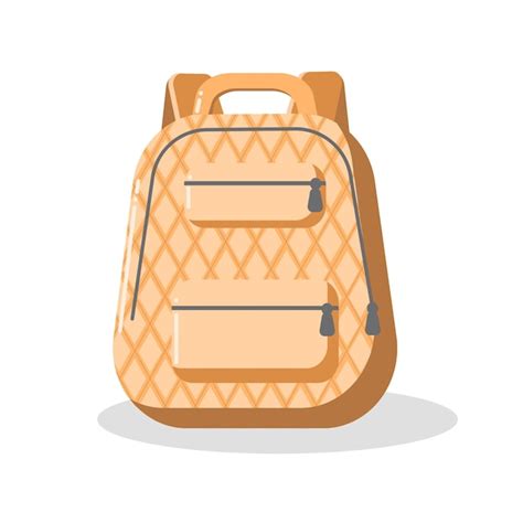 Premium Vector Back To School Backpack Illustration With Pupil