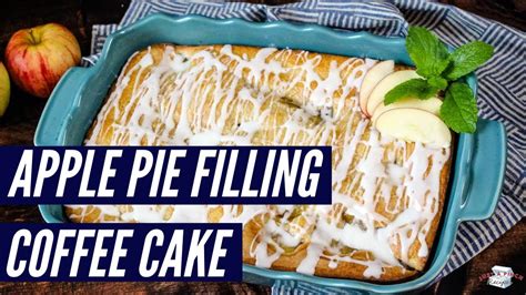 Apple Pie Filling Coffee Cake Recipe Just A Pinch Youtube