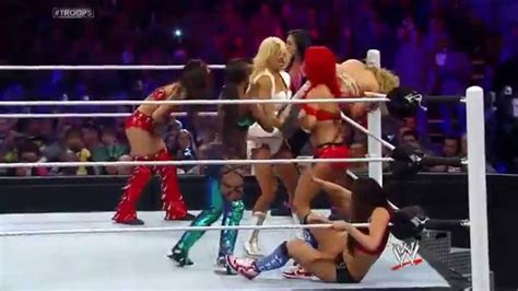 Divas Battle Royal Tribute To The Troops 2013 YouTube