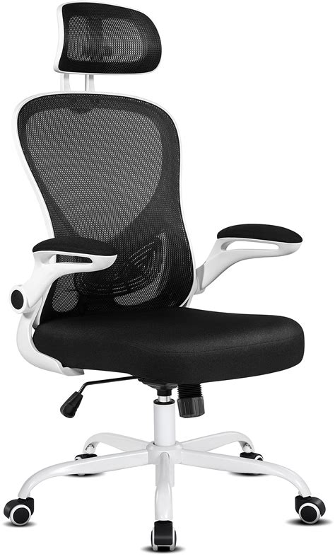 white computer chair