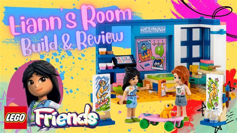 Art Fun With Liann And Autumn Lego Friends Liann S Room Build And