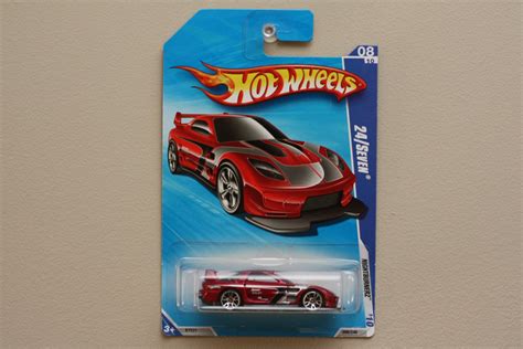 Hot Wheels Nightburnerz Seven Red