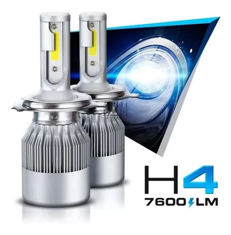 Kit Cree Led H4 6ta Generacion Cooler 7600 Lm N2M ELECTRONICA