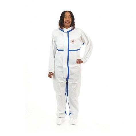 International Enviroguard M Non Woven Laminate Disposable Coveralls 54tk87 W2502 M Grainger