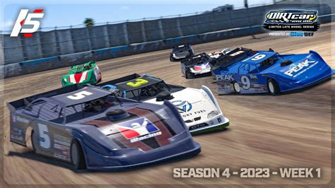 Limited Late Models Kern County IRacing Dirt YouTube